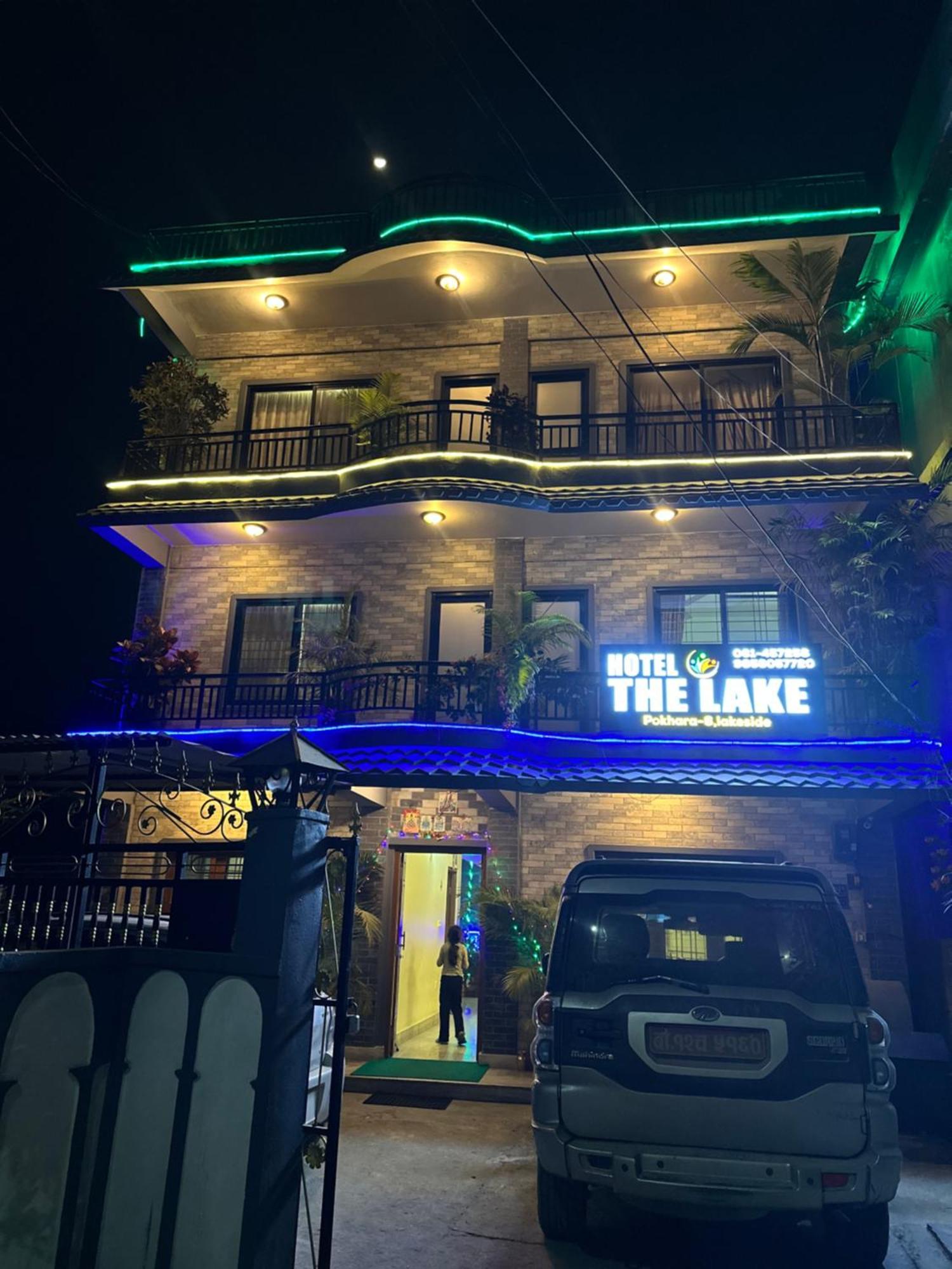 Hotel The Lake 博卡拉 外观 照片